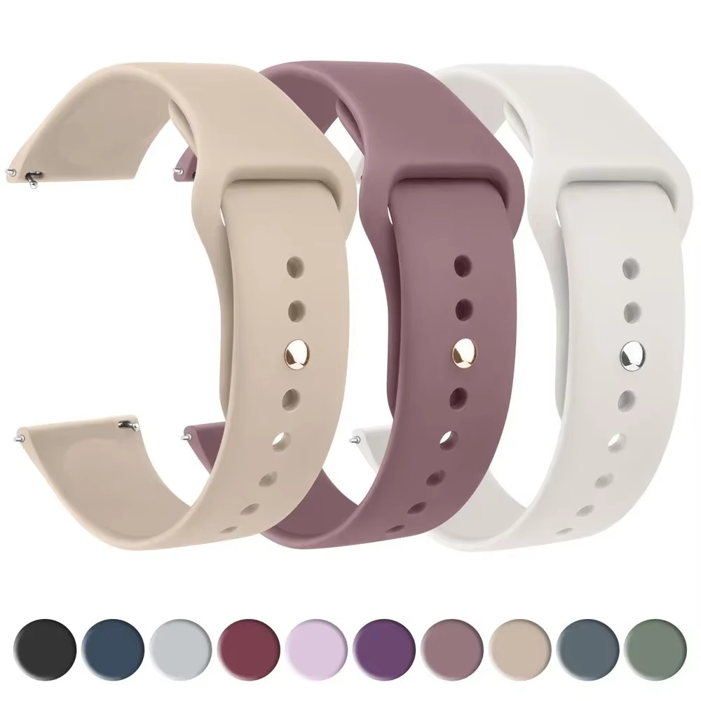 Titan Smartwatch Accessories - 18-milimetrowy silikonowy pasek do zegarka Huawei
