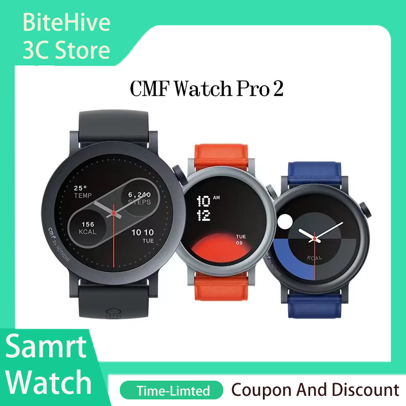 Smartwatch X12 - CMF Watch Pro 2, 1,32-calowy wyświetlacz