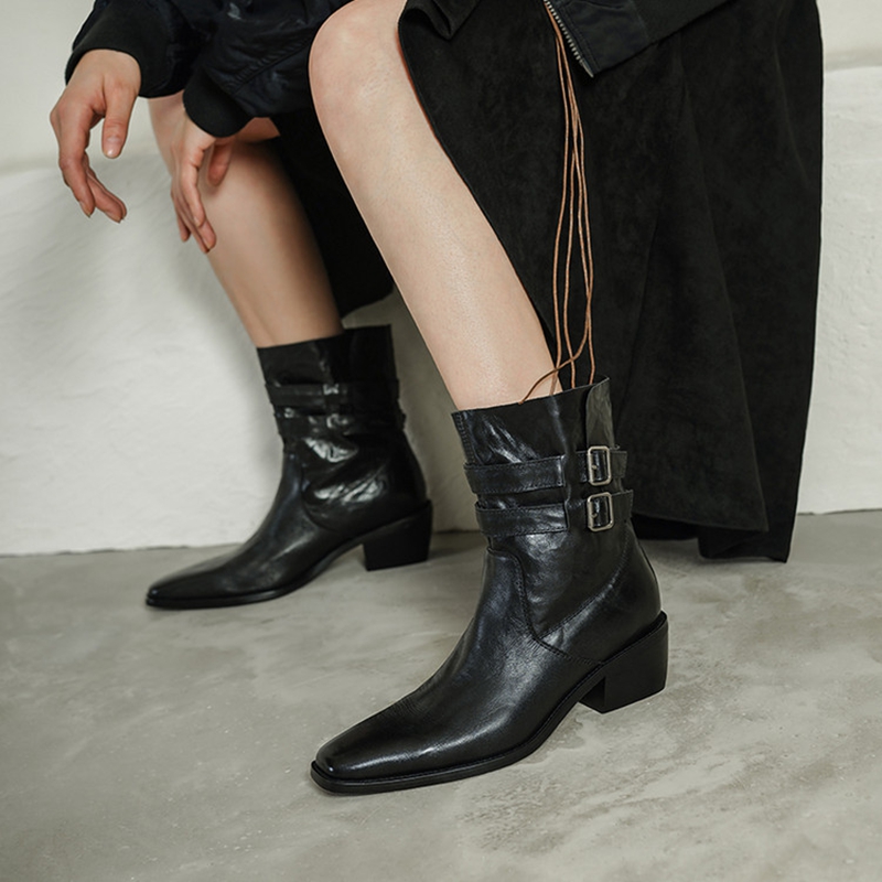 Nowe Jesienne Damskie Botki Sk – Leather Classic Strap recenzja i cena
