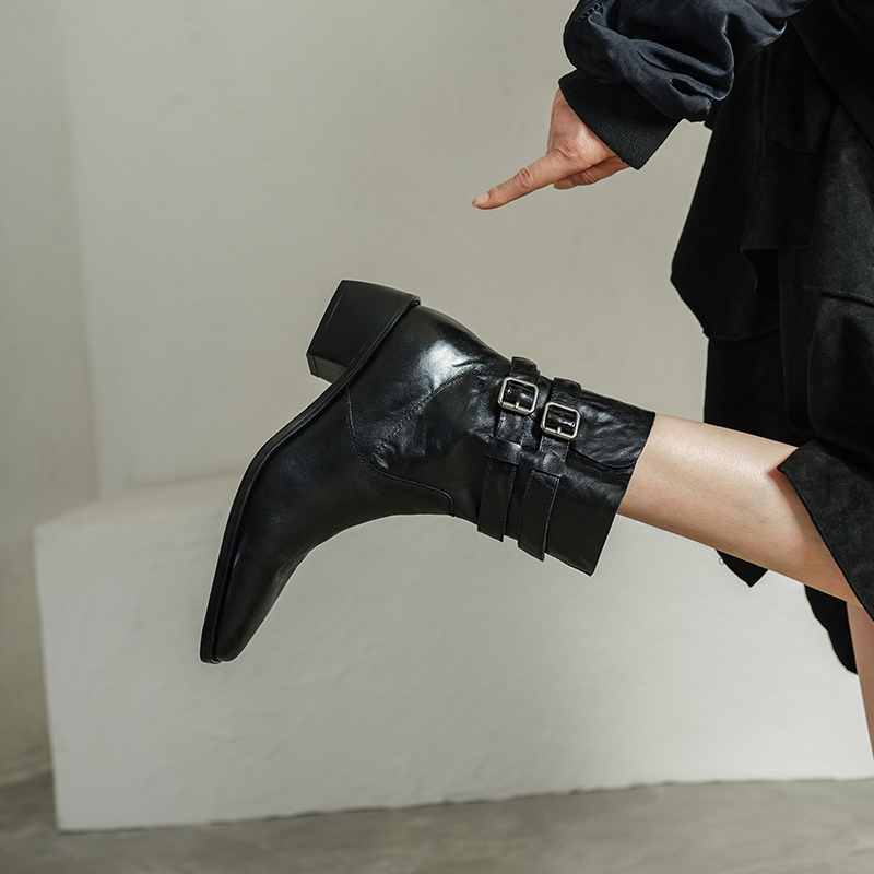 Nowe Jesienne Damskie Botki Sk – Leather Classic Strap recenzja i cena