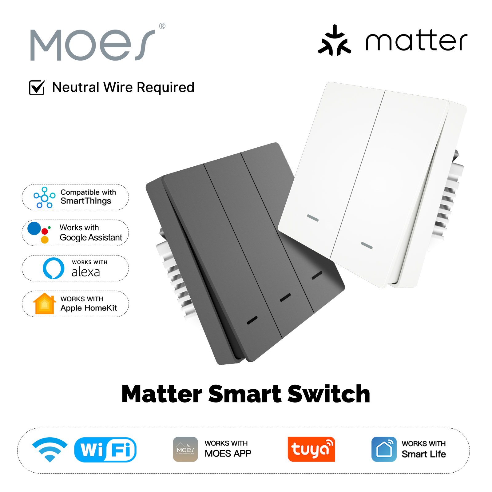 MOES Matter Tuya WiFi intelige – Smart Accessories recenzja i cena
