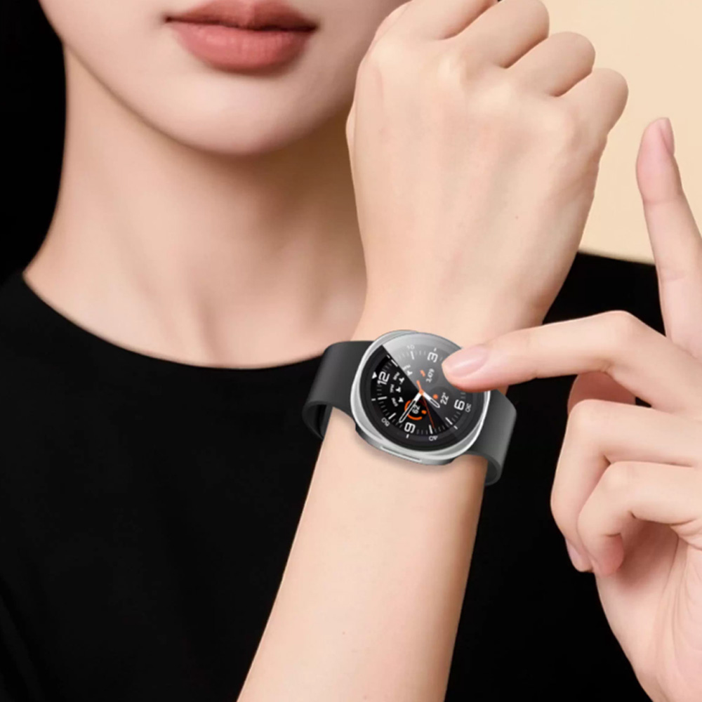 Szkło hartowane + etui do Sams – Samsung Smartwatch Accessories recenzja i cena